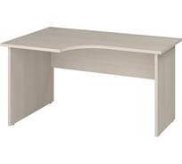 Стол письменный Комфорт-Питер левый 430 Дуб Шамони светлый Т20.12лв.430.430