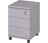 Тумба выкатная Комфорт-Питер с замком 030 Серый  2500-Р.030
