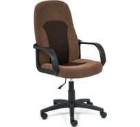 Кресло TetChair PARMA флок, ткань коричневый 6TW-24 15020
