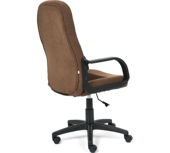Кресло TetChair PARMA флок, ткань коричневый 6TW-24 15020