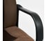 Кресло TetChair PARMA флок, ткань коричневый 6TW-24 15020 6