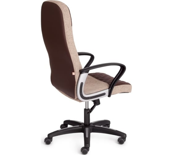 Кресло TetChair ADVANCE ткань/кожзам светло-коричневый/коричневый фостер 0336-36 15361