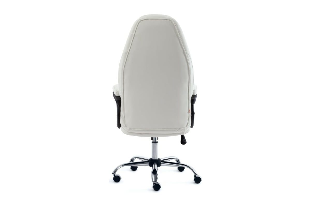 Кресло TetChair BOSS хром кожзам белый 36-0136-0106 15306 - выгодная ...