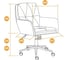Кресло TetChair GARDA ткань светло-коричневый фостер 3 15357 14
