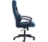 Кресло TetChair DRIVER флок/ткань синий/серый 3212 15424 2