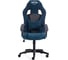 Кресло TetChair DRIVER флок/ткань синий/серый 3212 15424 5