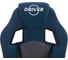 Кресло TetChair DRIVER флок/ткань синий/серый 3212 15424 7