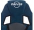 Кресло TetChair DRIVER флок/ткань синий/серый 3212 15424 8