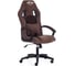 Кресло TetChair DRIVER флок/ткань коричневый 624 15426 1