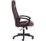 Кресло TetChair DRIVER флок/ткань коричневый 624 15426 2