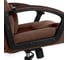 Кресло TetChair DRIVER флок/ткань коричневый 624 15426 12