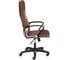 Кресло TetChair ADVANCE флок/кожзам коричневый 636-36 15381 2