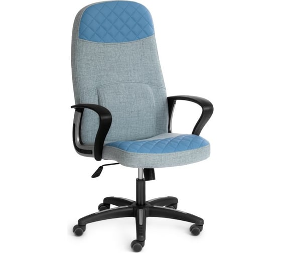 Кресло TetChair ADVANCE ткань/кожзам голубой фостер 0336-36 15425