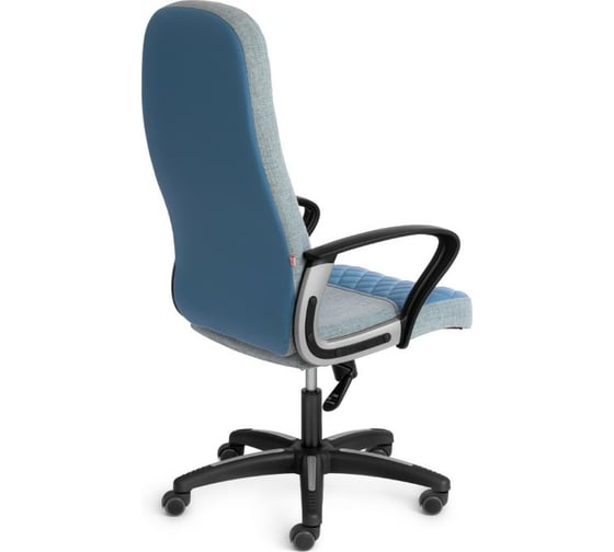 Кресло TetChair ADVANCE ткань/кожзам голубой фостер 0336-36 15425