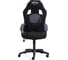 Кресло TetChair DRIVER флок/ткань черный/серый 35TW-12 15031 5