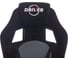 Кресло TetChair DRIVER флок/ткань черный/серый 35TW-12 15031 7