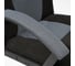 Кресло TetChair DRIVER флок/ткань черный/серый 35TW-12 15031 14