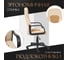Кресло TetChair PARMA флок/ткань бежевый/бронза 7TW-21 15022 8