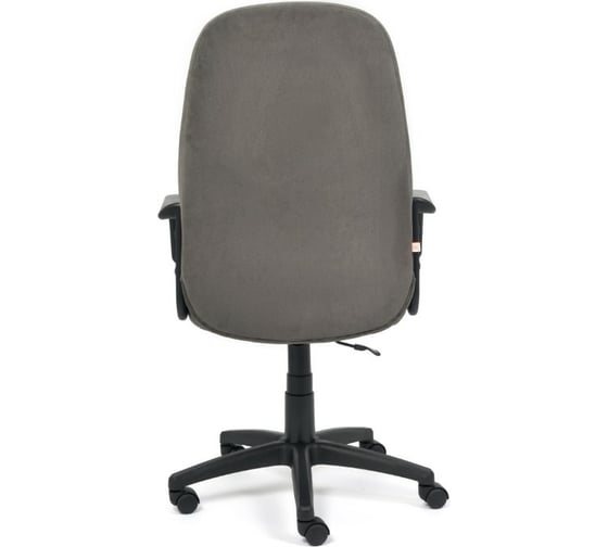 Кресло TetChair LEADER флок серый 29 15026