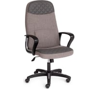 Кресло TetChair ADVANCE ткань/кожзам серый фостер 19C 36 15362