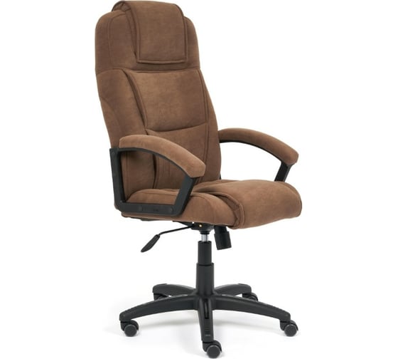 Кресло TetChair BERGAMO флок коричневый 6 15015 1