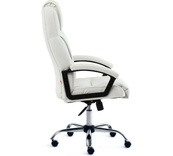Кресло TetChair BERGAMO хром кожзам белый 36-01 15285
