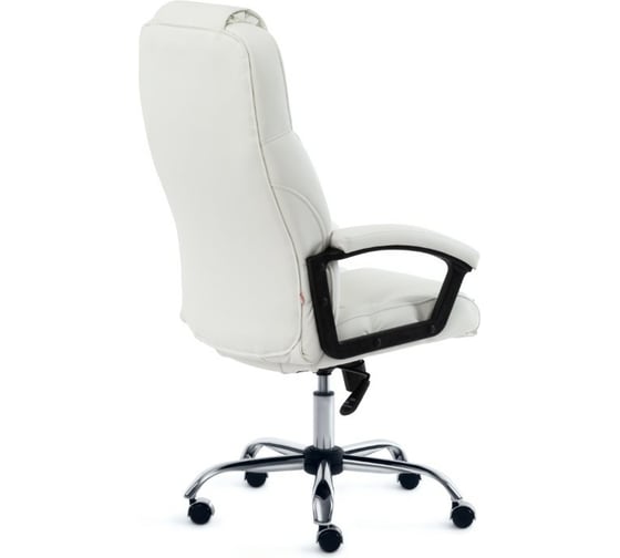 Кресло TetChair BERGAMO хром кожзам белый 36-01 15285