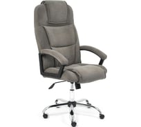 Кресло TetChair BERGAMO хром флок серый 29 15017