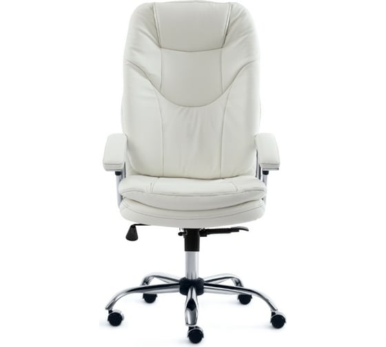 Кресло TetChair SOFTY LUX кожзам белый 36-01 15284
