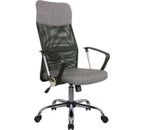 Кресло RIVA Chair RCH 8074 F серая ткань/черная сетка УЧ-00000123