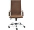 Кресло TetChair URBAN флок коричневый 6 14434 2