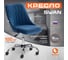 Кресло TetChair SWAN флок синий 32 15333 2