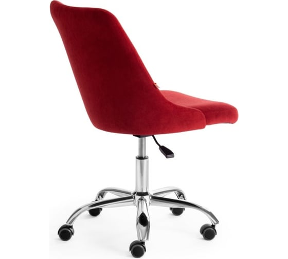 Кресло TetChair SWAN флок бордовый 10 15335