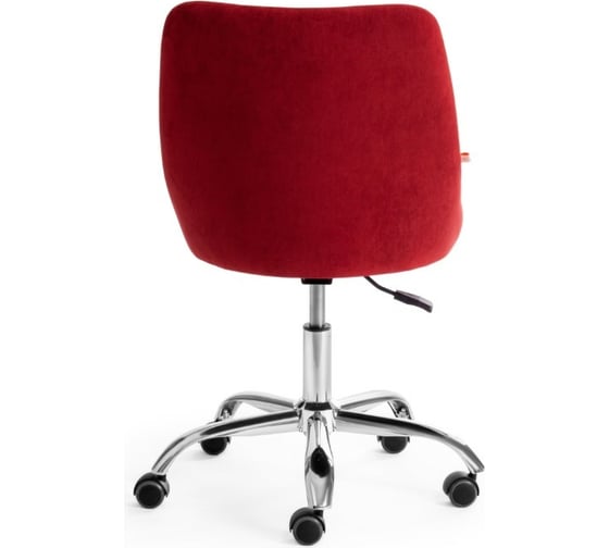 Кресло TetChair SWAN флок бордовый 10 15335