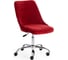 Кресло TetChair SWAN флок бордовый 10 15335 1