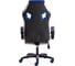 Кресло TetChair PILOT кожзам/ткань черный перфорированный серый/синий 36-606TW-1436-39 15289 4