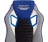 Кресло TetChair PILOT кожзам/ткань черный перфорированный серый/синий 36-606TW-1436-39 15289 8