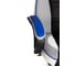 Кресло TetChair PILOT кожзам/ткань черный перфорированный серый/синий 36-606TW-1436-39 15289 9