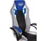 Кресло TetChair PILOT кожзам/ткань черный перфорированный серый/синий 36-606TW-1436-39 15289 10