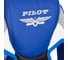 Кресло TetChair PILOT кожзам/ткань черный перфорированный серый/синий 36-606TW-1436-39 15289 11