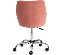 Кресло TetChair SWAN флок розовый 137 15317