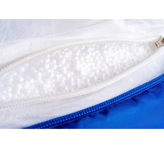 Пуфик DreamBag куб синий оксфорд 3901001