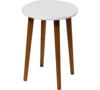 Табурет Мебелик Орион белый 4710