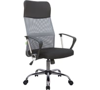 Кресло RIVA Chair RCH 8074 черная ткань/серая сетка DW-04 00-00006098