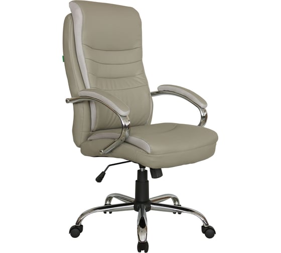 Кресло RIVA Chair RCH 9131 серо-бежевый QC-12 УЧ-00000116 1