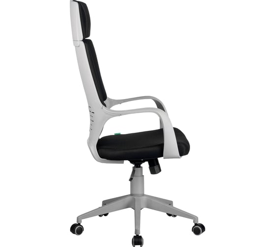 Кресло RIVA Chair RCH 8989 серый пластик/черная ткань 54 УЧ-00000683