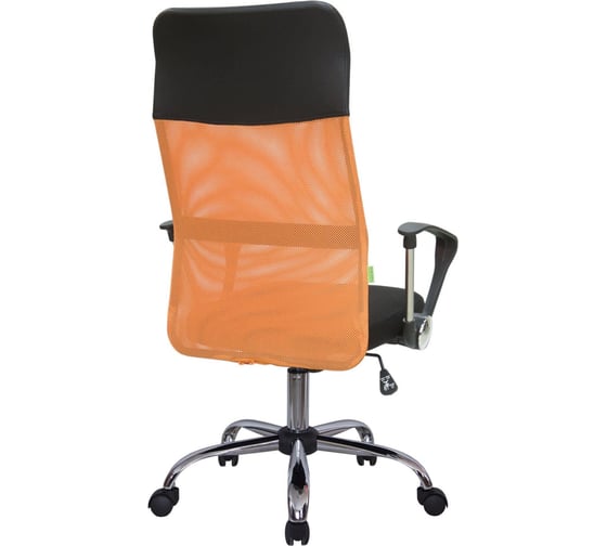 Кресло RIVA Chair RCH 8074 черная ткань/оранжевая сетка DW-05 00-00006096