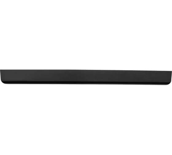 Ручка торцевая KERRON 384/447 мм, матовый черный RT-006-450 BL