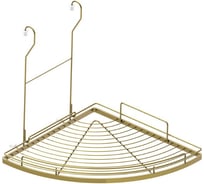 Полка угловая большая Lemax Д280 Ш280 В290, античная бронза MX-421 AB