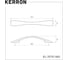Ручка-скоба KERRON 160 мм, черненый старинный цинк EL-7070-160_BAZ 4